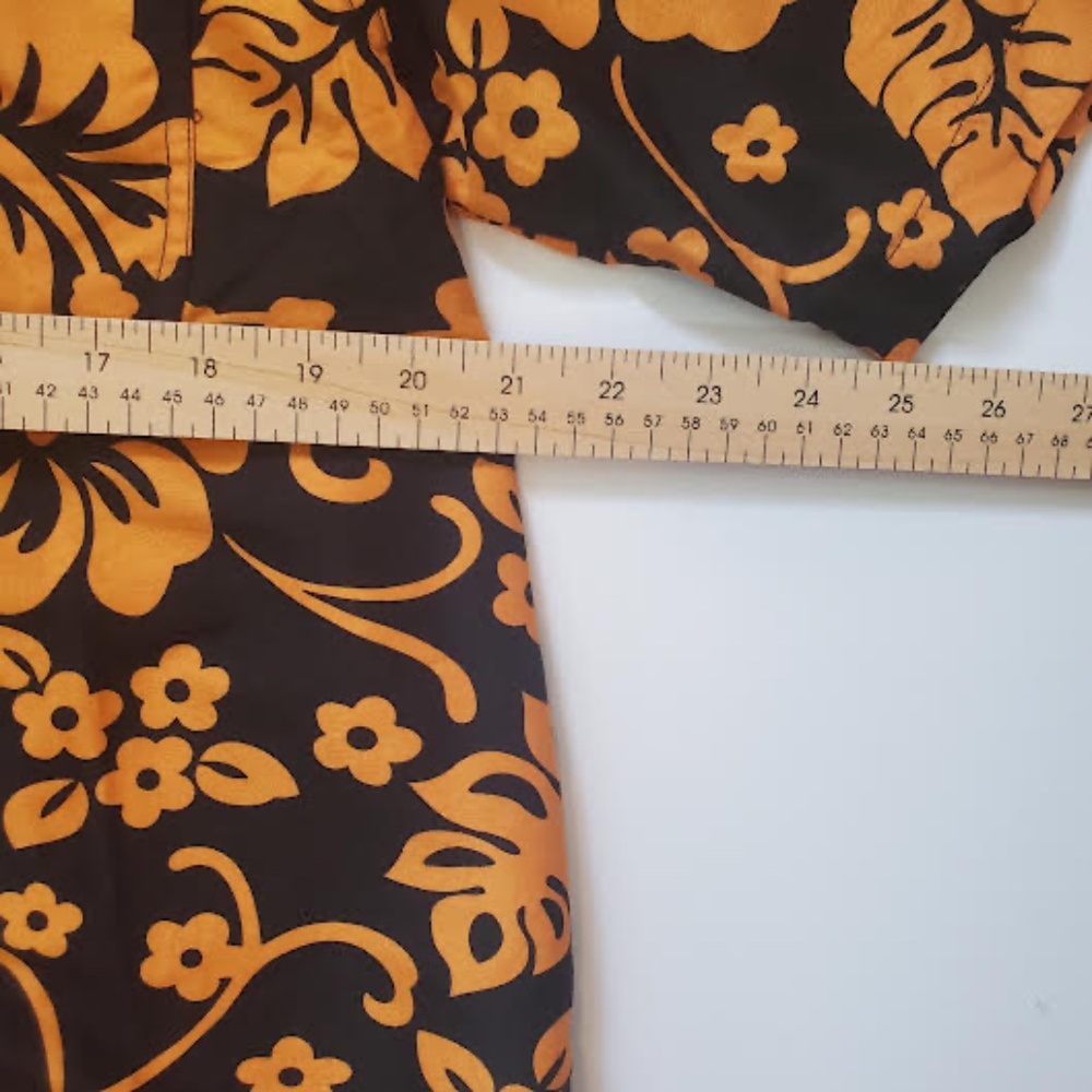 Fear and Loathing in Las Vegas Raoul Duke (Hawaiian) Gold & Black Shirt (Large) - Picture 7 of 8